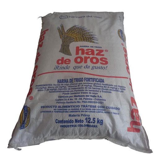 Harina de trigo Haz de oros Poli 12.5Kg